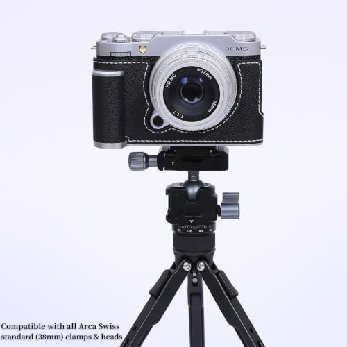 Camera Genuine Leather Half Case ，Compatible with FUJIFILM X-M5 XM5 - Image 7