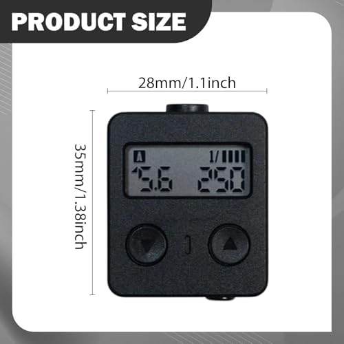 Camera Photometer Single Photography Cold Shoe Mount Adjustable Device Metal Construction Suitable for, Black - Image 3