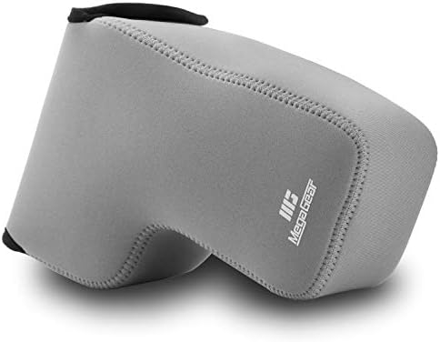 MegaGear MG1532 Nikon Coolpix P1000 Ultra Light Neoprene Camera Case - Gray, Compact - Image 6