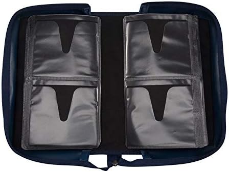 Capacity CD/DVD case Wallet, Storage,Holder,Booklet (128 Blue) - Image 4