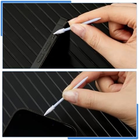 Chinco 200 Pcs Cleaning Swabs 2.56'' Sponge Tip Swabs Sticks Blue - Image 7