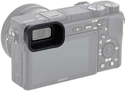 JJC KIWIFOTOS Ergonomic Long Camera Eye Cup for a6600 a6500 a6400, a6600 Eyecup, a6500 Eyecup, a6400 Eyecup, a6600 Eye Piece, Viewfinder EP17, Size: 41*27*17mm; Compatible with Sony a6500 a6400 a6600 - Image 5
