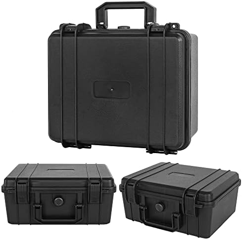 Protective Hard Case Shockproof Water-resistant with Customized DIY Foam Insert fit for Camera, etc, 11 X 9.5 X 5-Inch - Image 5