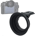 Kiwifotos KE-XT20 Large Soft Silicon Camera Eye Cup Eyepiece for Fuji X-T30 X-T20 X-T10, XT30 Eyecup Eye Piece, Hot Shot Eyecup Viewfinder, Eyeglass Users, Compatible with Fujfilm X-T30 X-T20 X-T10 by Fotasy