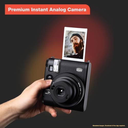 Fujifilm Instax Mini 99 Instant Film Camera (Black w/ 40 Film Sheets) - Image 2