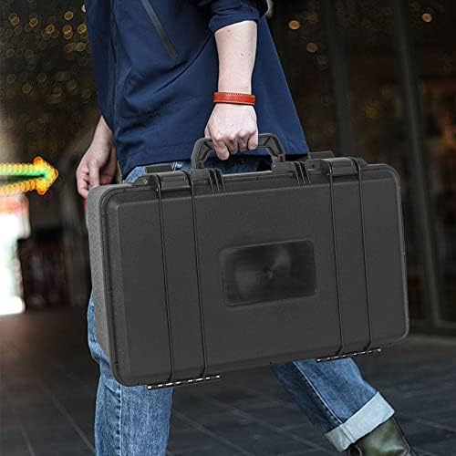 Protective Hard Case Shockproof Water-resistant with Customized DIY Foam fit for Camera, etc,17.3 X 11 X 6.2-Inch - Image 7