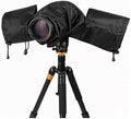 REFLEX CAMERA Universal Protective Waterproof DSLR/SLR Rain Cover with Drawstring Sleeves & Clear Viewing Window for Sony, Canon, Nikon, Panasonic, Lightweight Nylon Protection for All-Weather Outdoor by ReflexCamera