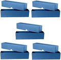 Guardhouse 8½" Single Row Storage Box for 2 x 2 Paper and Plastic Coin Holders in Nickel Blue Bundle of 5 by Guardhouse