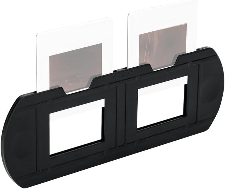 JJC Slide Mount Holder for 35mm Compatible with Film Scanners Copying Equipment, Holds 2 Negative Frames On Digitizing Adapter Set - Image 2