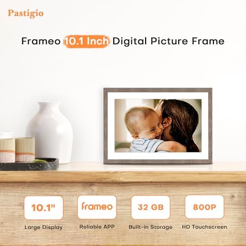 Frameo 10.1 Inch WiFi Digital Picture Frame, Electronic Photo Frame, 32GB - Image 2