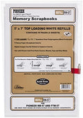 Pioneer Postbound 5 Inch by 7 Inch White Top Loading Refill Pack by PioneerPhotoAlbums