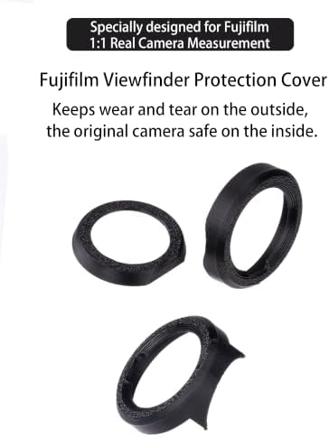 Viewfinder Protection Cover for Fujifilm XT30 II / XT50 / XS20 / XS10,1:1 Real Camera Molding,Protects Original Eyecup from Wear (XS20/XS10) - Image 2