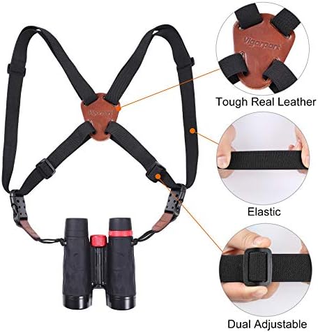 Vigorport Camera Strap, Cross Shoulder Straps, Quick Release Chest Harness - Image 3