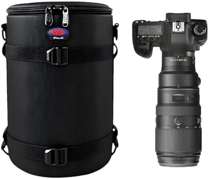 Camera Lens Case,Fits 6.70"x10.63" DSLR Lens,Protective Carry Pouch by NIANYISO-Themosttrustworthyoutdooractivitypartner
