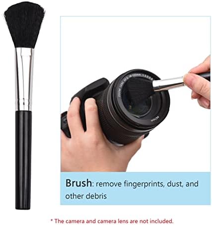 Andoer Multifunctional Cleaning Kit Lens Dust Blower Cleaning Pen Brush Microfiber Lens Cleaning Cloth for Camera Telescope Smartphone - Image 7