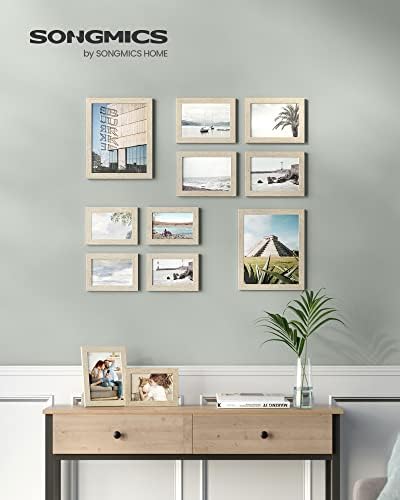 SONGMICS Collage Picture Frames, Set of 10, Glass - Image 3