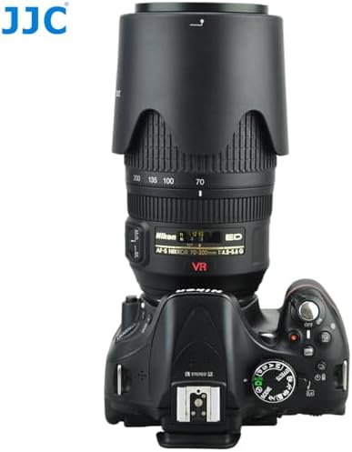 JJC HB-36 Lens Hood Reversible Lens Shade Cover for NIKKOR Nikon AF-S VR Zoom-Nikkor 70-300mm f/4.5-5.6G IF-ED, Replace Nikon HB-36 Lens Hood,Provide Lens with Extra Protector - Image 6