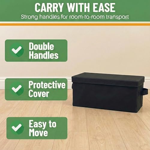 Evelots CD Storage Boxes, 4 Pack, Holds 128 Discs, Black - Image 6