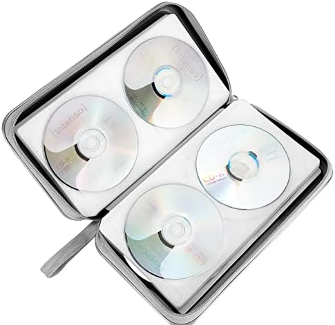 Siveit CD DVD Cases 96 Capacity Disc Storage Binder for Car(Black) - Image 5