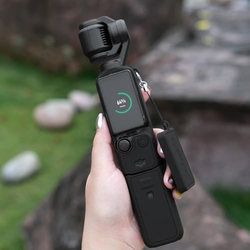 Silicone Case for DJI Osmo Pocket 3/Xtra Muse, Black - Image 3