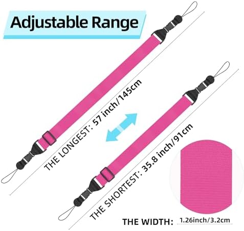 3 Pack Adjustable Shoulder Strap, iPad Strap Nylon Neck Lanyard - Image 2