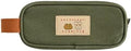 Monolike Unmatched Friends Butter Pencil Case, Khaki - Structured Square Desk Organizer, Large Capacity Aesthetic Stationery Pouch & Makeup Brush Bag by Onlythingsilike