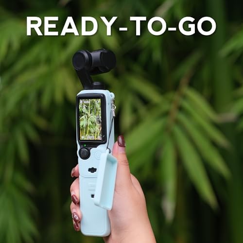 Silicone Case for DJI Osmo Pocket 3/Xtra Muse, Blue - Image 3