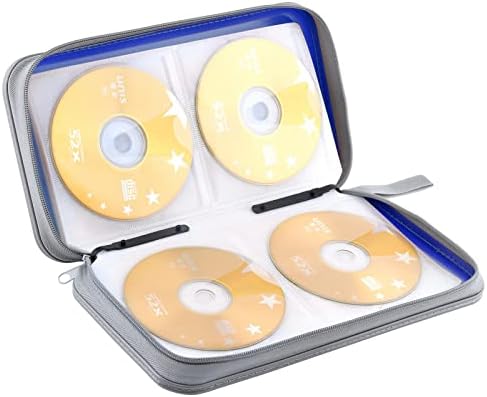 96‑Capacity Hard Plastic CD/DVD Binder for Car, Home & Travel - Image 5