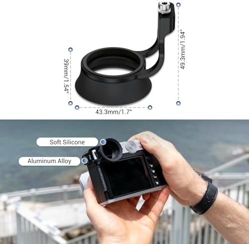 Extended GFX 100RF Eyecup Eyepiece Viewfinder for Fujifilm GFX100RF Eye Cup - Image 3