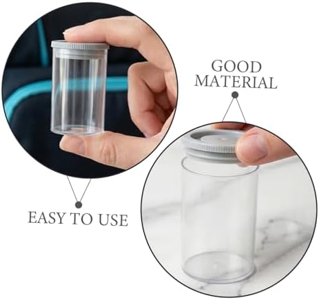 GALPADA 40pcs Plastic Film Canister Holders with Lids Refillable Camera Film Roll Containers for Travel Small Accessories Storage Case - Image 3