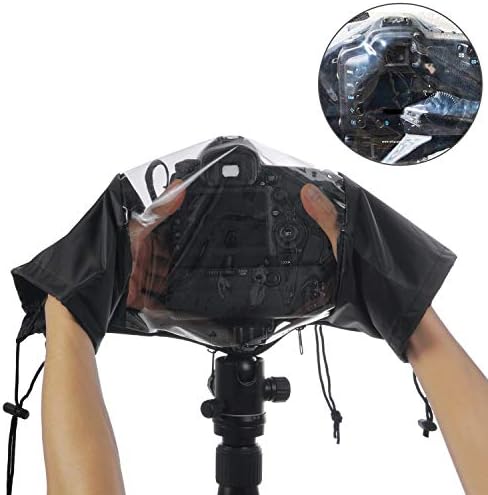 Camera Rain Cover Professional Waterproof Nylon Sleeves DSLR Camera Rain Cover Protect for Rain Snow Dust Sand - Image 2