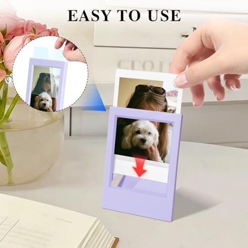 CAIYOULE Mini 3" Picture Frame for Fujifilm Instax Mini Instant Photo - Image 6