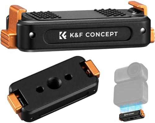 K&F Concept Magnetic Quick Release Mount for DJI Osmo Action 6/Osmo Nano by KFCONCEPT