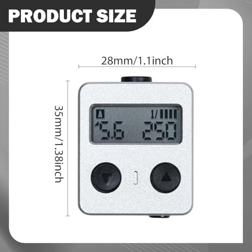 Camera Photometer Single Photography Cold Shoe Mount Adjustable Device Metal Construction Suitable for, Silver - Image 3