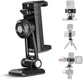 NEEWER Metal Phone Tripod Mount Adapter with Arca QR Base, Cold Shoe, 360° Swivel 180° Tilt, Phone Holder Compatible with iPhone 17 Pro Max 16 15 Samsung Galaxy S25 Ultra S24 by Neewer