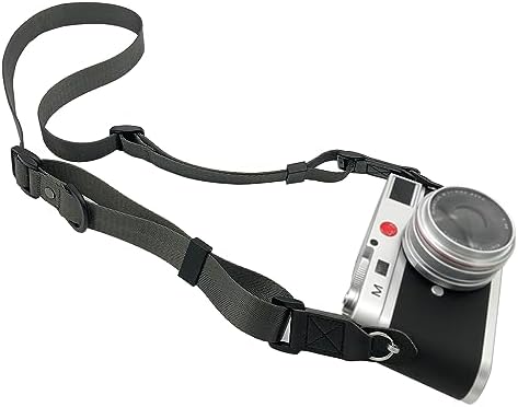 Camera Strap, Quick Adjustable Shoulder Sling Camera Neck Shoulder Strap for All Micro Single and DSLR Camera Dark Grey by AOLLCCAE