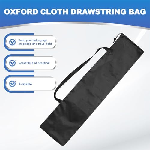 PATIKIL 33 x 9 Inch Tripod Carrying Case, 2 Pack Camera Tripod Carrying Bags Oxford Cloth Padded Bag for Camera Gear Mic Light Stand Sheet Music Photography Accessories, Black - Image 3