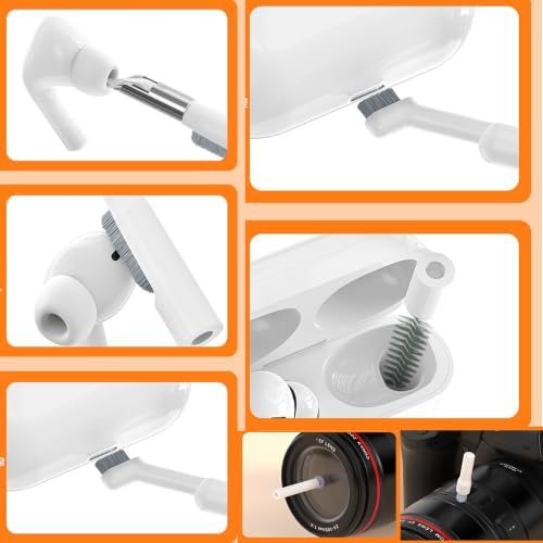 32‑in‑1 Electronics Cleaning Kit, Multi‑Function Cleaner Tool for Phone Charging Port, Keyboard, Earbuds, Camera, Game Console, All‑in‑One Digital Device Cleaning Brush Set - Image 4