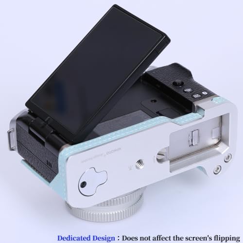 Camera Genuine Leather Half Case ，Compatible with FUJIFILM X-M5 XM5 - Image 2