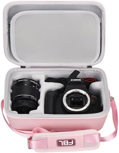FBLFOBELI EVA Camera Case for Canon EOS Rebel T7/T8i/T5/R50/R100 - Image 2