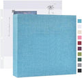 Mublalbum 8x8 Inch 3 Ring DIY Scrapbook Photo Album 40 Pages, Blue by Mublalbum