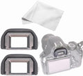 Ef Rubber Eye Cup with 2 Lens Cap Keeper for EOS Rebel T8i T7i T6s T6i T6 T5i T5 T4i T3i T3 T2i T1i XTi XSi XS SL1 SL2 by CamRebel