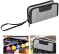 JJC Film Pouch Case for 120-Medium Format, Polyester Carrying Pouch for 5 Rolls With Elastic Slot Interior, Belt Loop Design, and Wrist Strap for Easy Carry (Film Not Included) by JJC