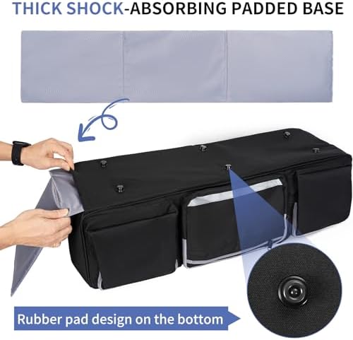 Tripod Carrying Case, 50.8" Heavy Duty Tripod Bag with Padded Divider - Image 7