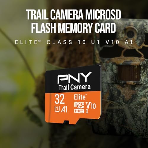 PNY 32GB Elite U1 V10 A1 microSDHC Trail Camera Flash Memory Card 3-Pack - Image 4