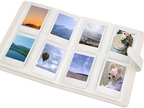 Sunmns Mini 12 Instant Camera Accessories Kit, Accessory Bundle Compatible with Instax Mini 12 Instant Camera, Include Case, Album, Stickers, Photo Frames, Paper Frame, Filters, Strap (White) - Image 3