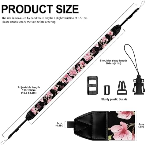 GLENLCWE Camera Strap, Camera Strap for Photographers Neck Strap Replacement Fit Most Cameras - Image 6