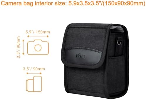 Compact Camera Case for Fuji X100VI Leica D-Lux 8 Lumix L10 X-T30 III - Image 4
