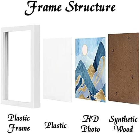 White 12x12 Picture Frame, Lightweight Sturdy Gallery Wall Decor - Image 2