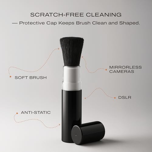 C Coiro Camera Lens Cleaning Kit 7 in 1 – Lens Pen, Air Blower, Sensor Cleaning Swabs, Lens Cleaner Spray, Wet Wipes 5 Pac, Microfiber Wipe – DSLR Mirrorless Full Frame - Image 5